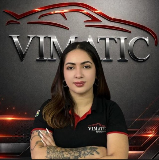 Foto de Jéssica Benite, consultor de vendas da Vimatic